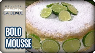 Receita de Bolo Mousse de Limão  Revista da Cidade 29092017 [upl. by Silrac728]