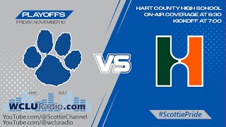 Glasgow Scotties vs Hart County Raiders  KHSAA Class 3A Playoffs [upl. by Novelc]