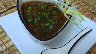 How To Make  Veg Hot amp Sour Soup  By Food Connection [upl. by Uticas230]