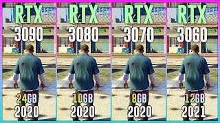 RTX 3090 vs RTX 3080 vs RTX 3070 vs RTX 3060  Test in 12 Games [upl. by Speroni335]