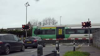 Woodgate Level Crossing West Sussex [upl. by Ayikal]