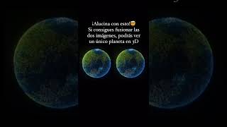 ESTEREOGRAMA PLANETA TIERRA 3D 😍Estereograma 3D PlanetaTierra ParaTi VistaDoble [upl. by Ysabel]