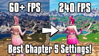 Fortnite Chapter 5 Settings Guide  FPS Boost Colorblind Modes amp More [upl. by Torrell704]