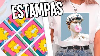 COMO ESTAMPAR REMERASCAMISETAS MUY FACIL Y EN CASA ❤️3 IDEAS  Tutoriales Belen [upl. by Nonad]