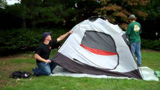 How to set up a 4 man tent [upl. by Luby481]