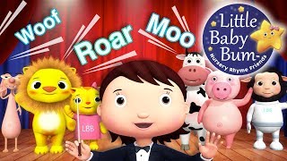 Animals Sounds Song  Nursery Rhymes for Babies by LittleBabyBum  ABCs and 123s [upl. by Nniw]