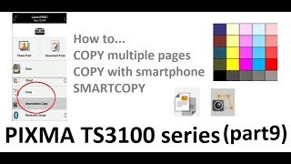 PIXMA TS3100 E3100 series part9  Copy Tips for PIXMA [upl. by Ayikin690]