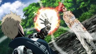 OPM  Garou vs Genos amp Bang Full Fight HD English dub  One Punch Man [upl. by Spense]