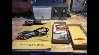 Heathkit 1963 VTVM IM13 Unboxing Overview and Calibration [upl. by Aleet]