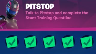 Pitstop All Quest  Fortnite [upl. by Sahcnip]