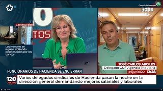 AEAT Segundo día de encierro en la Dirección General hasta que haya solución [upl. by Hermann61]