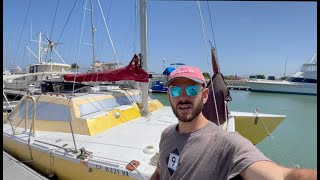 Walk through our 2 Catamaran before we sail it from SF to LA [upl. by Casper]