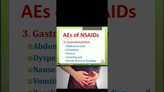 Antiinflammatory NSAIDs Drugs Adverse Effects Side Effects of NSAIDs Pharmacology pharmacist [upl. by Verene]