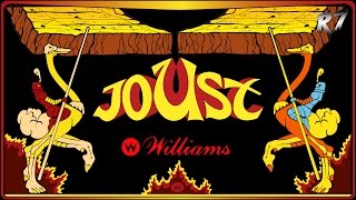 Joust  1982  Arcade  Gameplay  HD 720p 60FPS [upl. by Anaj88]