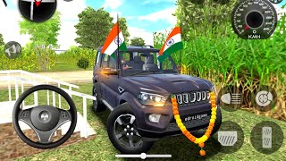 Modified Mahindra Scorpio Car Games Indian Cars Gadi Wala Game  Car Game Android Gameplay [upl. by Derrej]