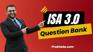 ISA 30 Question Bank  Strategy to Clear DISA in 1st Attempt in less time [upl. by Nylisoj]