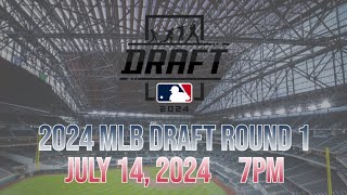 2024 MLB Draft  Round 1  Live Reaction [upl. by Eornom]