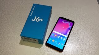 Samsung Galaxy J6 Plus Red  Unboxing amp Review HD [upl. by Nwatna]