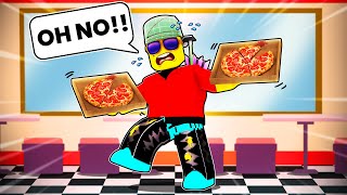 LOGGY BECAME PIZZA DELIVERY WALA IN ROBLOX [upl. by Aed]