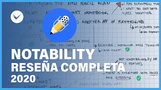 Como usar Notability en español 2020  todas las características Reseña completa [upl. by Neerual]