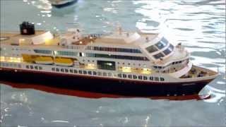 RC Schiffe EuroModell Bremen  RC Cruise Ship [upl. by Yarazed]