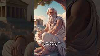 Socrates on the Examined Life A Philosophical Reflection Philosophy Socrates AncientWisdom [upl. by Friedberg]