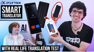 2024s Best Value Handheld Translator  iFLYTEK Smart Translator Review amp Test Free 4G Data Plan [upl. by Pahl]