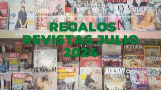 REGALOS REVISTAS JULIO 2024🎁 regalos RITUALS OLAPLEX Y MÁS [upl. by Anasxor47]