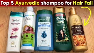 Best Ayurvedic Shampoo for hair fall  Kesh king Indulekha Biotique anti hairfall shampoo  Hindi [upl. by Nalaf]