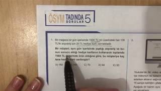 345 TYT Matematik Sayı Problemleri Ösym5 Anlatımlı Çözümleri20172018 basım [upl. by Porter704]