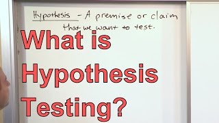 Intro to Hypothesis Testing in Statistics  Hypothesis Testing Statistics Problems amp Examples [upl. by Dominic896]