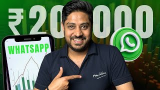 WhatsApp se Paise Kaise Kamaye 2024  Earn Money from WhatsApp  IN HINDI [upl. by Stephania341]