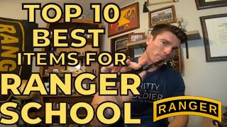 Top 10 Best Packing List Items for Ranger School that YOU NEED to Help You Get Your Ranger Tab [upl. by Wixted943]