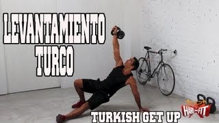 Levantamiento Turco Turkish Get Up TGU KB [upl. by Hegyera]