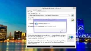 How to Split Files into Parts and Join them using FFSJFree File Splitter and Joiner [upl. by Herbert]