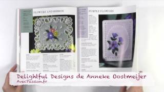 Livre Pergamano Delightful designs de Anneke Oostmeijer [upl. by Volotta581]