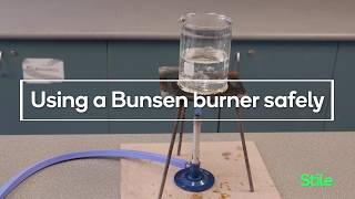 How to use a Bunsen burner safely [upl. by Krute]