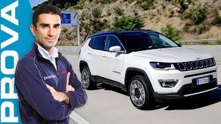 Jeep Compass 20 diesel 140 CV  Come va il nuovo SUV italoamericano [upl. by Chancellor]