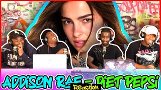 Addison Rae  Diet Pepsi Official Video  Reaction [upl. by Laurella]