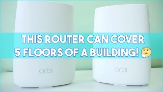 Netgear Orbi Wifi Router Unboxing Setup amp Quick Range test [upl. by Ettelocin]