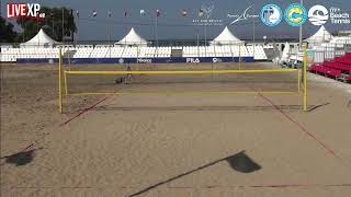 European Beach Tennis Championships 2023  Central Court  Finals Day [upl. by Franchot596]