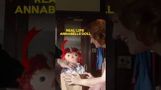 We get to see the real life Annabelle doll in the Annabelle creation viral annabelle movie [upl. by Alonso]