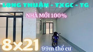 MS567  ĐÃ BÁN  Bán nhà cấp 4 mới xây đường ô tô phường Long Thuận thành phố Gò Công TG [upl. by Noby]