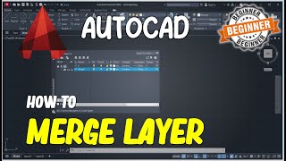 AutoCAD How To Merge Layers [upl. by Marnie]