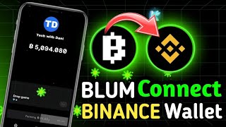 Blum Connect To Binance Wallet In 1 minute  Easy Method [upl. by Daniyal140]