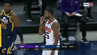 Mikal Bridges Defense On Donovan Mitchell  Jazz vs Suns  December 31 2020 [upl. by Gareri]