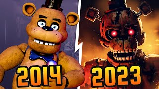 Evolution of Five Nights at Freddys 20142023 [upl. by Luamaj]