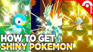 How to Get Shiny Pokemon amp PokeRadar Guide in Pokemon Brilliant Diamond amp Shining Pearl [upl. by Natsyrt]