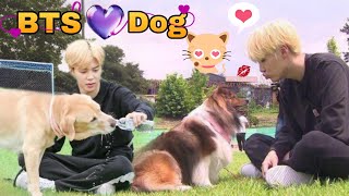 BTS PLAY WITH dogs 🐶 [upl. by Clementine176]