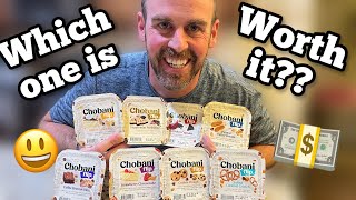 I tried all the Chobani flips to find the best one [upl. by Selwyn872]